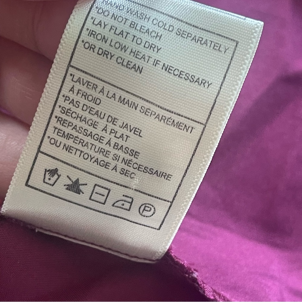 Cupcakes and cashmere Davey layered bell sleeve wine lace top M - Picture 6 of 15